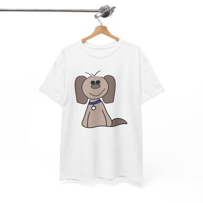 Cute Cartoon Dog T-shirt - Adorable Dog Tee