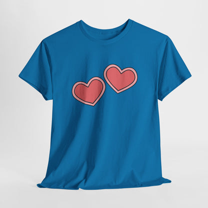 Pink Hearts T-shirt - Valentine's Day Tee