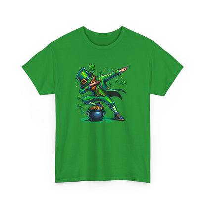 Dancing St. Patrick's Day Leprechaun Tee - Lucky Leprechaun St. Paddy's Shirt