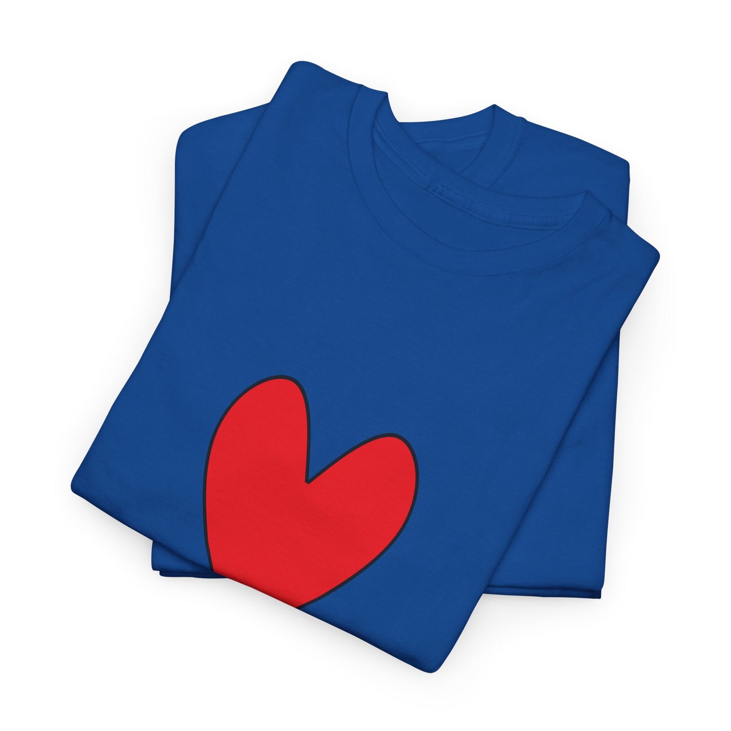 Red Heart Valentine's Day Tee - Romantic T-shirt