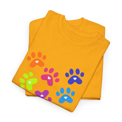 Dog Paw Print Tee - Unisex