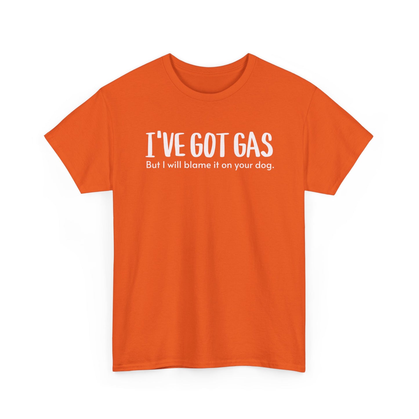 Funny Gas Blame Dog Tee, Gas Humor Shirt, Unisex T-shirt Gift, Sarcastic Tee, Funny Tee for Dog Lovers, Gas Joke Shirt