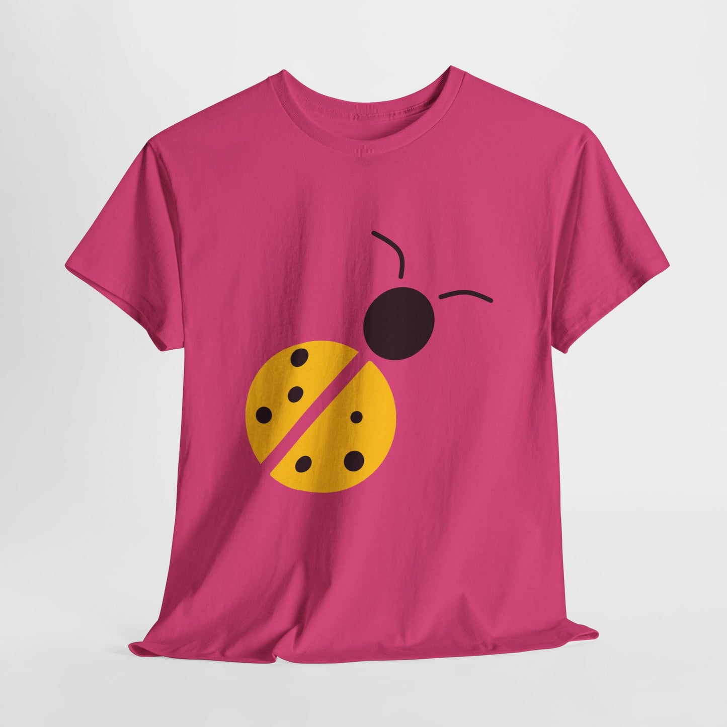 Yellow Ladybug T-shirt - Ladybug Design Tee