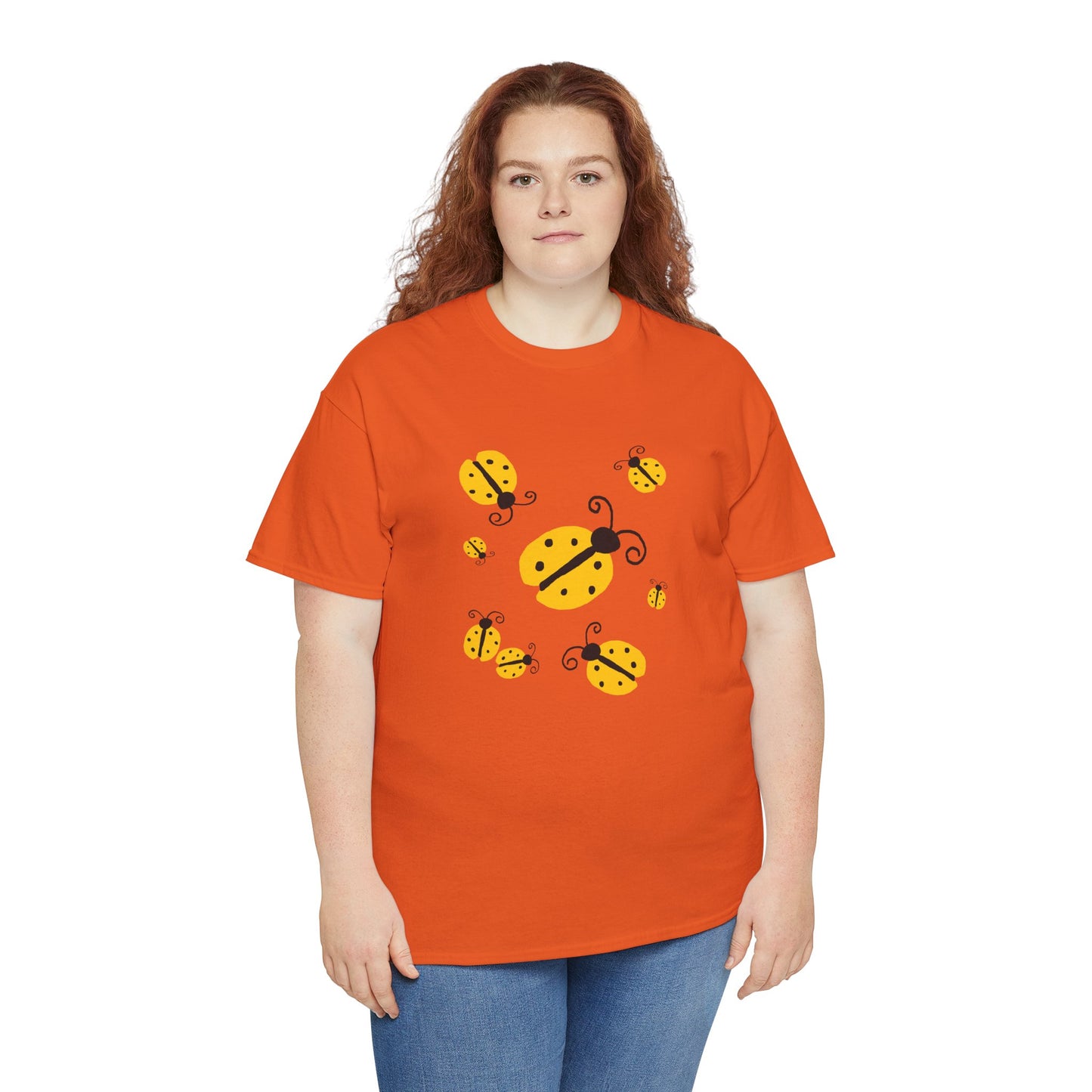 Yellow Ladybug T-shirt - Ladybug Tee