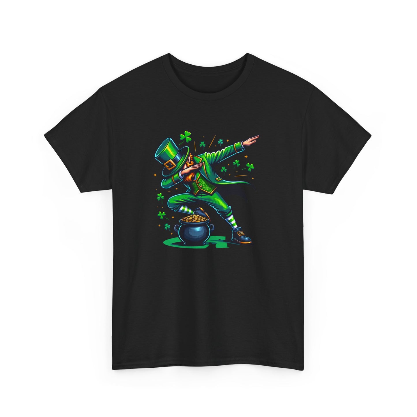 Dancing St. Patrick's Day Leprechaun Tee - Lucky Leprechaun St. Paddy's Shirt