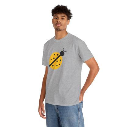 Yellow Ladybug T-shirt - Ladybug Design Tee