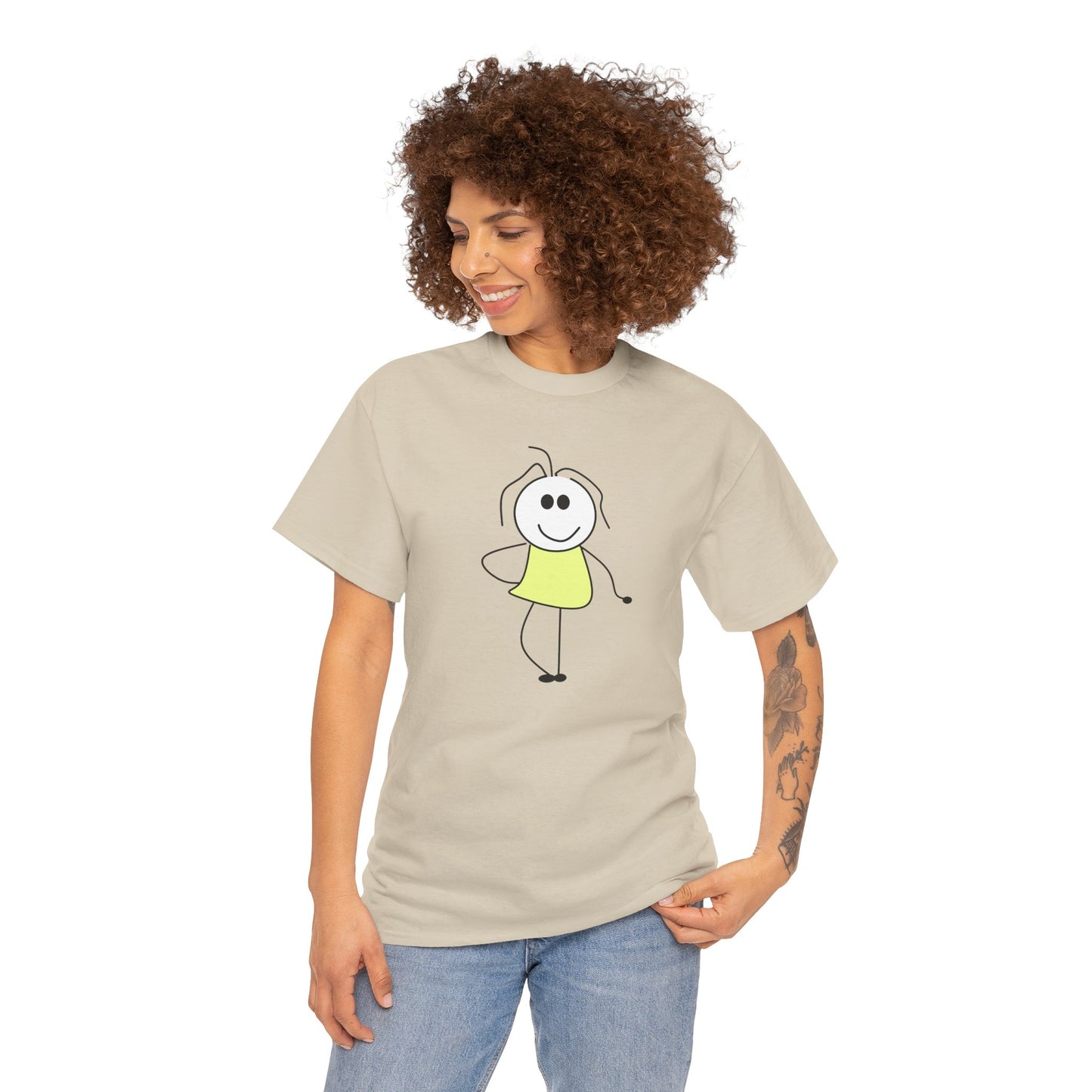 Cute Cartoon T-shirt - Happy Tee