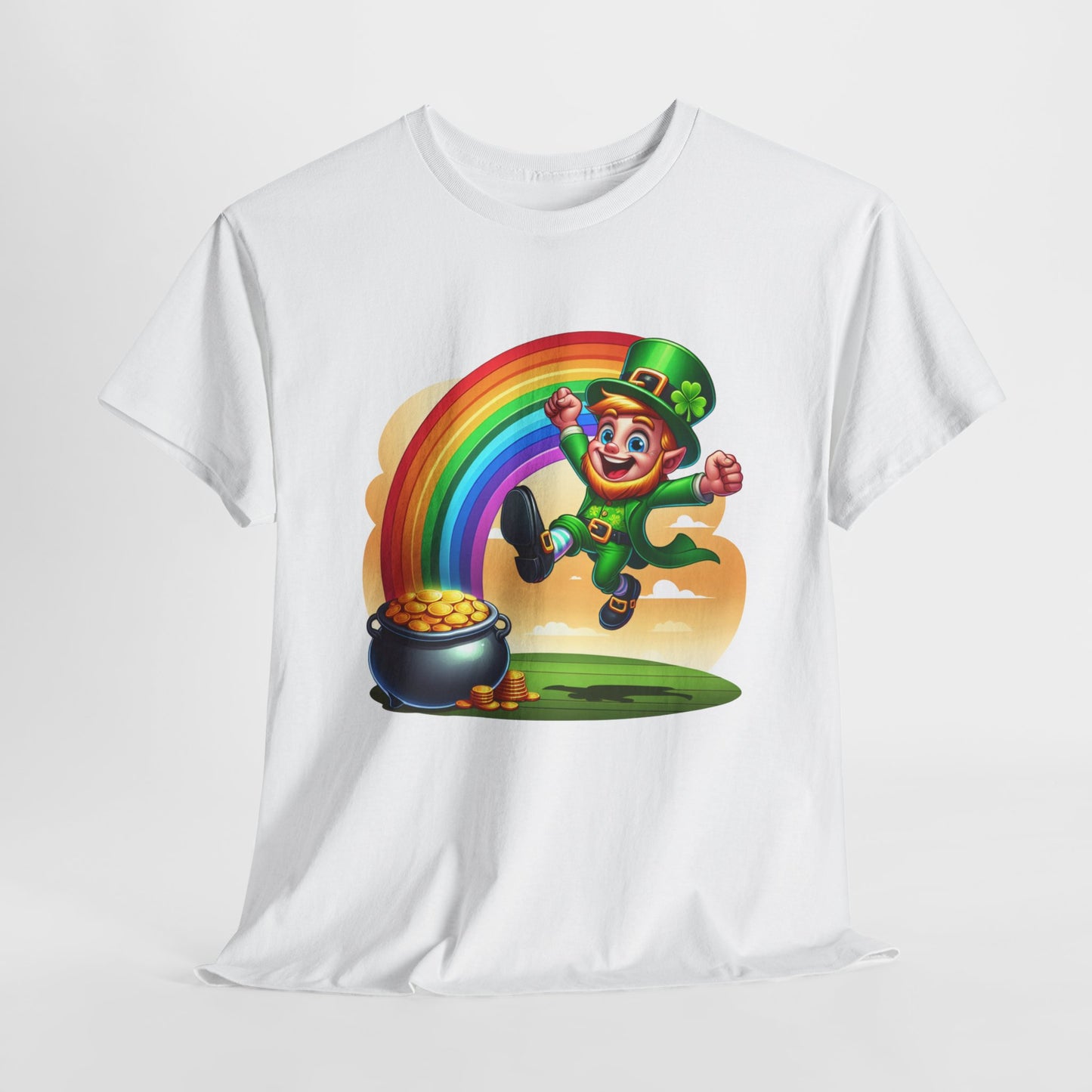 St. Patrick's Day Leprechaun Tee - Lucky Leprechaun St. Paddy's Shirt