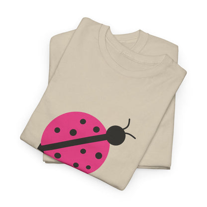 Pink Ladybug Shirt - Ladybug Graphic T-shirt