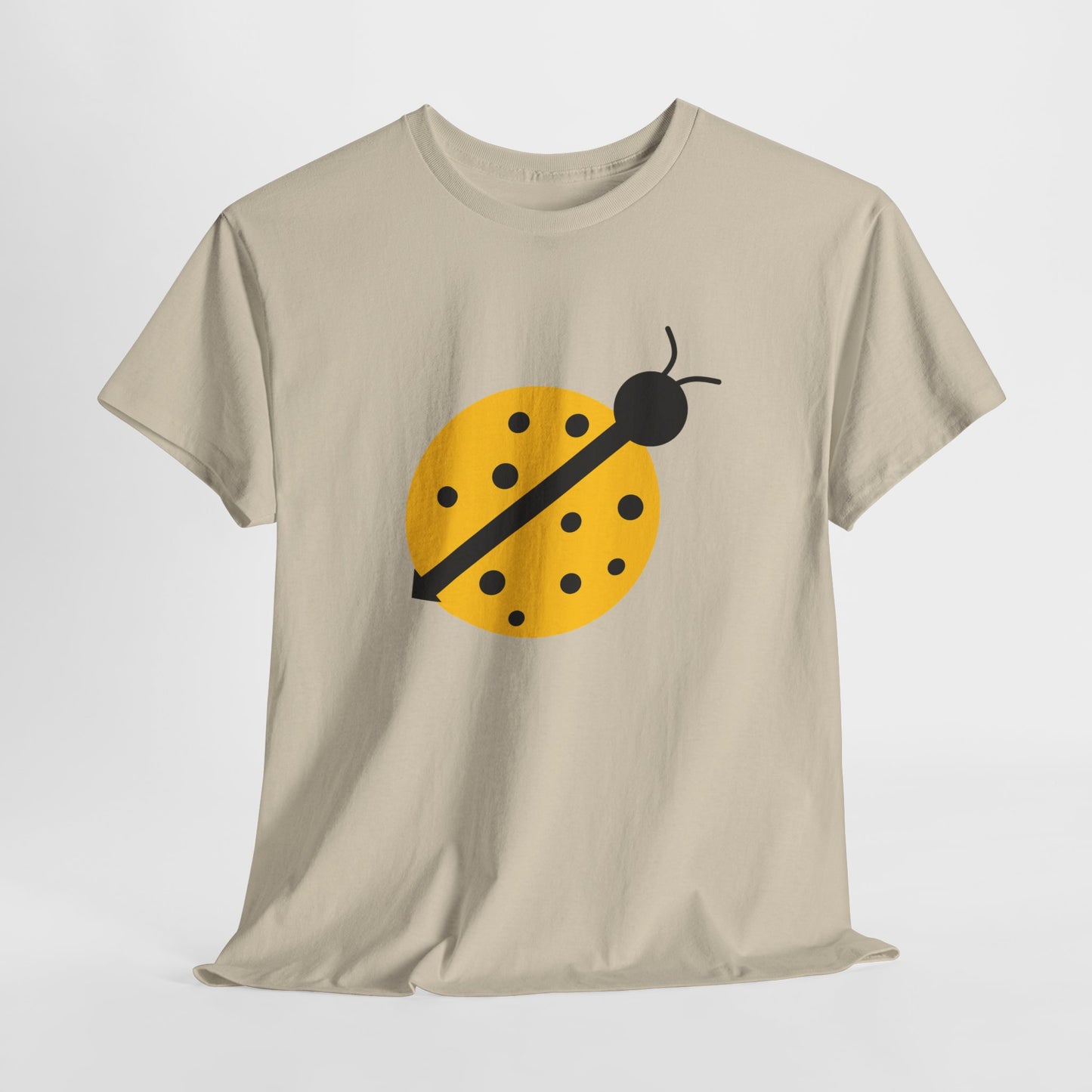 Yellow Ladybug T-shirt - Ladybug Design Tee