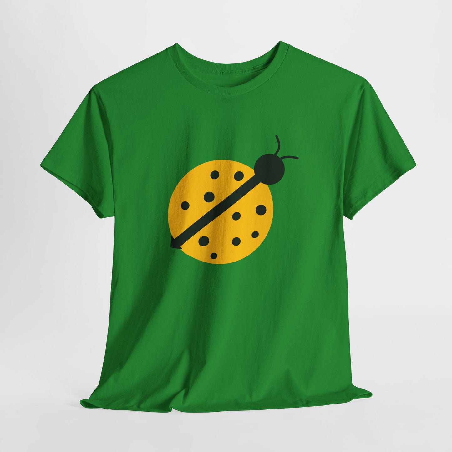 Yellow Ladybug T-shirt - Ladybug Design Tee