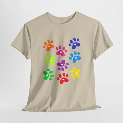 Dog Paw Print Tee - Unisex