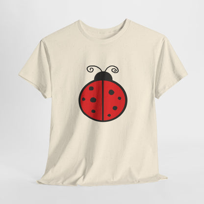 Red Ladybug T-shirt - Ladybug Design Tee