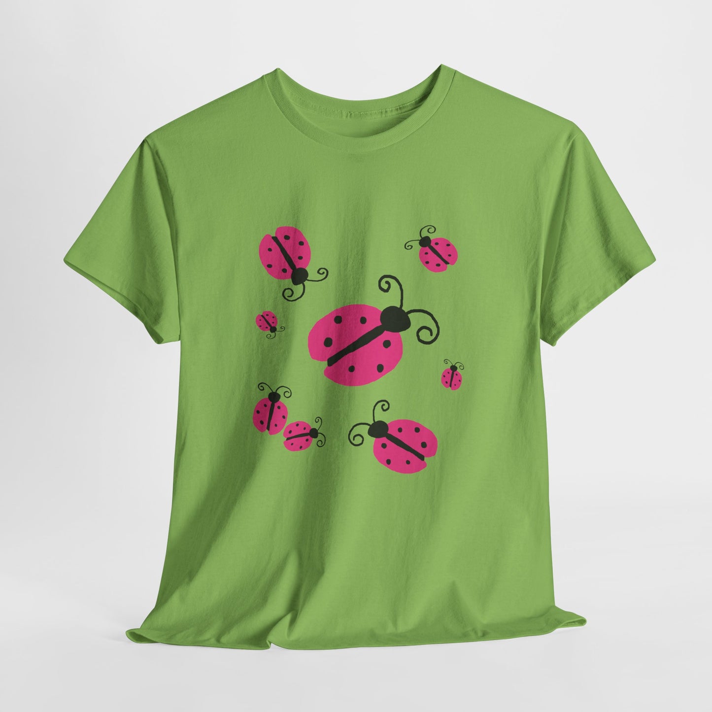 Pink Ladybug Shirt - Ladybug Graphic T-shirt