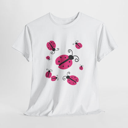 Pink Ladybug Shirt - Ladybug Graphic T-shirt