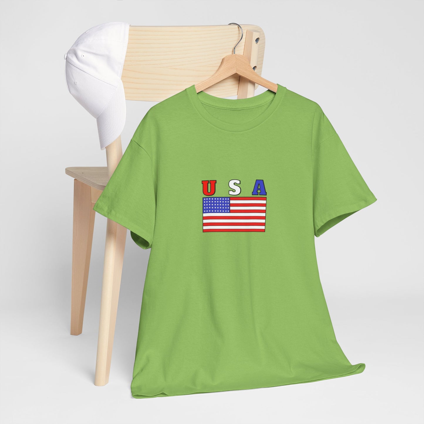 USA American Flag T-shirt - Patriotic Tee