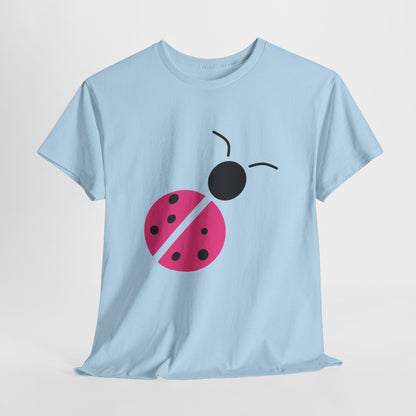 Pink Ladybug Shirt - Ladybug Graphic T-shirt