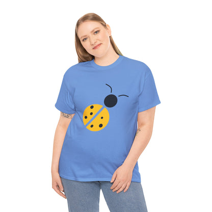 Yellow Ladybug T-shirt - Ladybug Design Tee