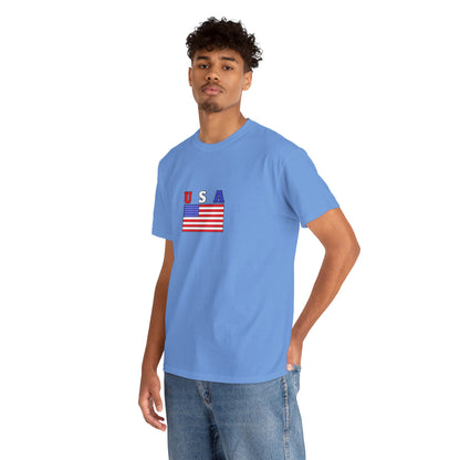 USA American Flag T-shirt - Patriotic Tee