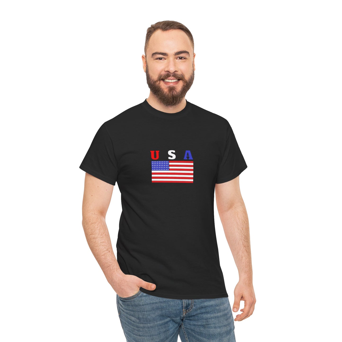 USA American Flag T-shirt - Patriotic Tee