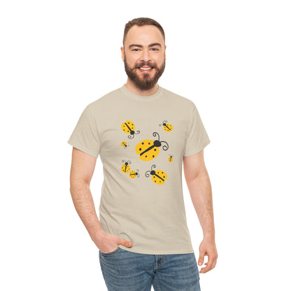 Yellow Ladybug T-shirt - Ladybug Tee