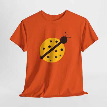 Yellow Ladybug T-shirt - Ladybug Design Tee