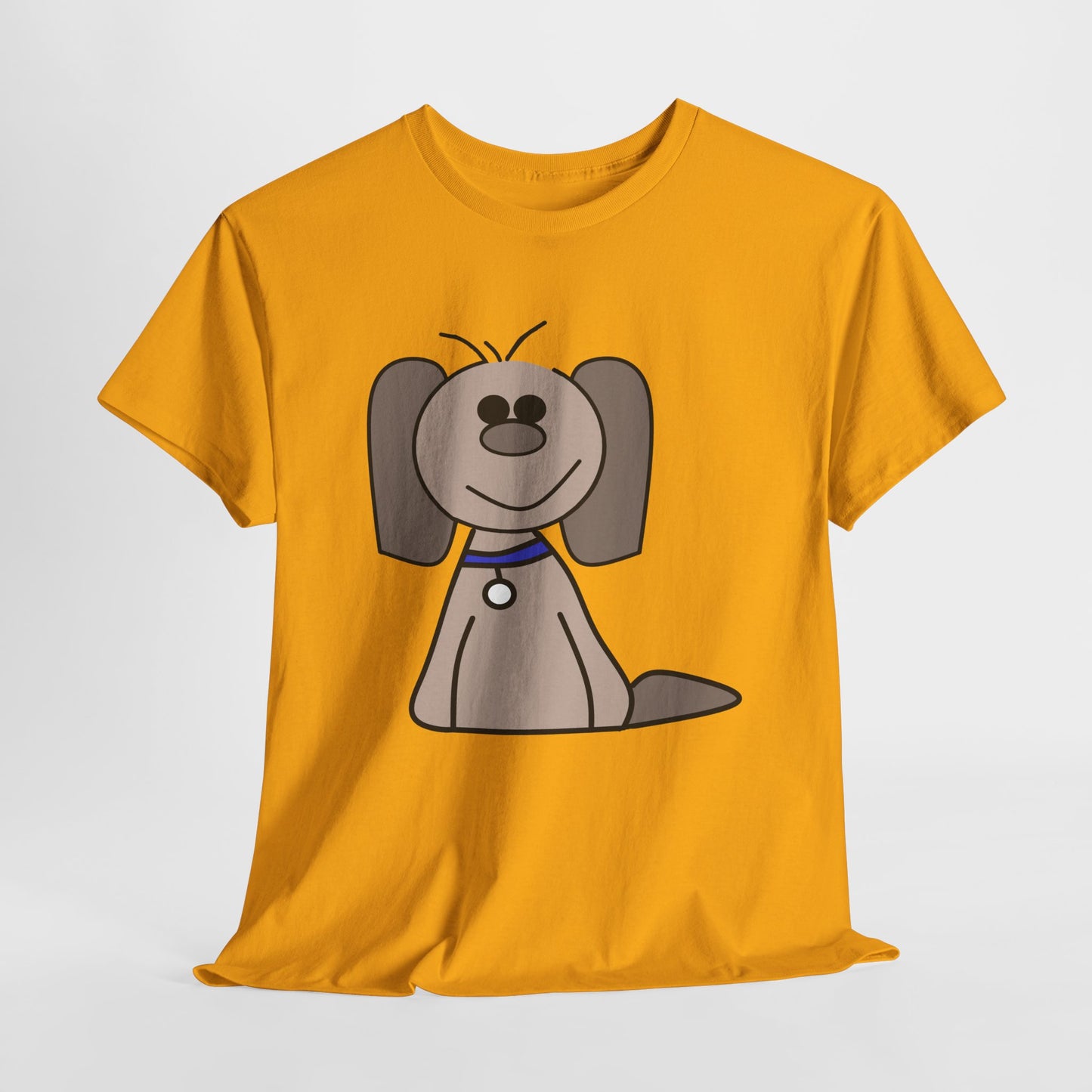 Cute Cartoon Dog T-shirt - Adorable Dog Tee