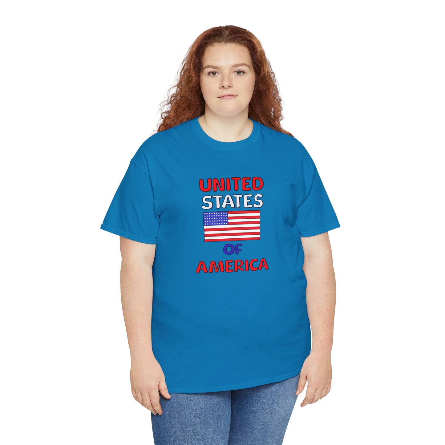 USA American Flag T-shirt - Patriotic Graphic Tee