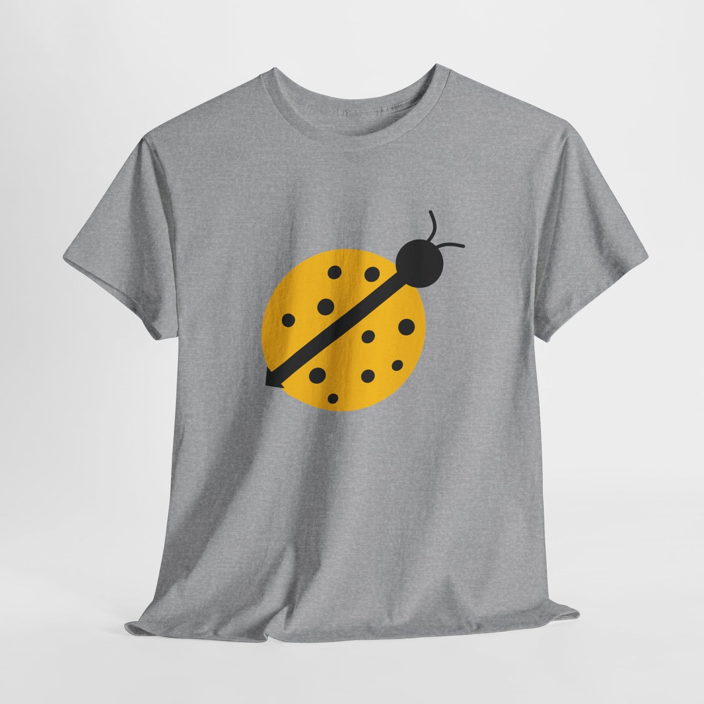 Yellow Ladybug T-shirt - Ladybug Design Tee