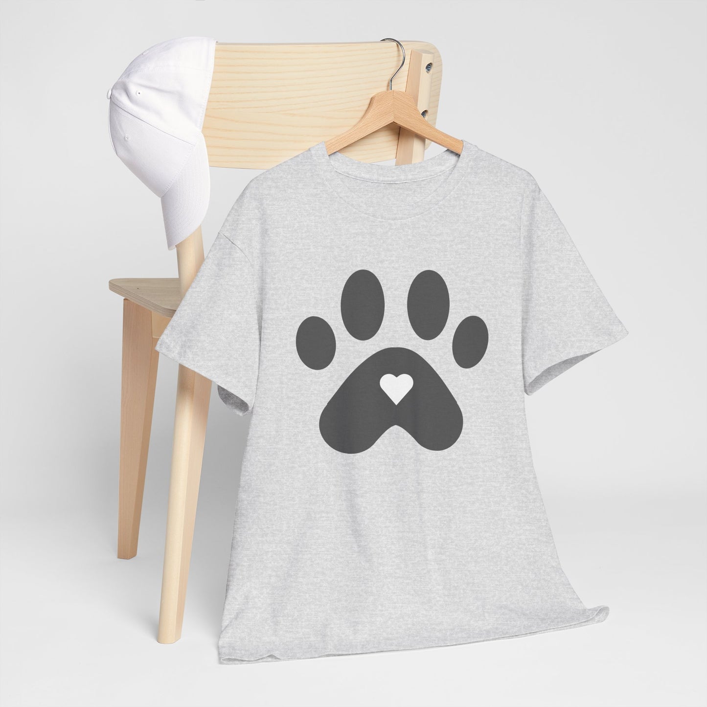 Paw Print Design Tee - Paw Print Graphic T-shirt