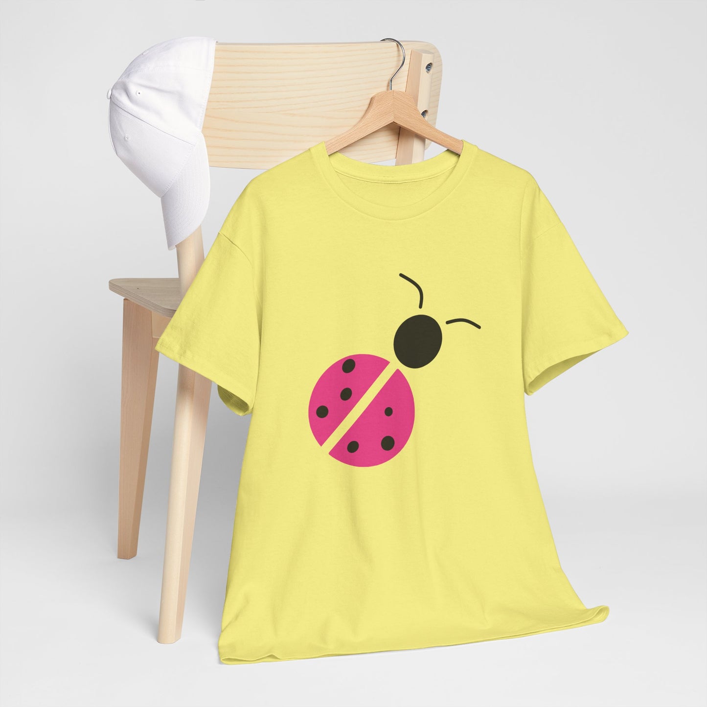 Pink Ladybug Shirt - Ladybug Graphic T-shirt