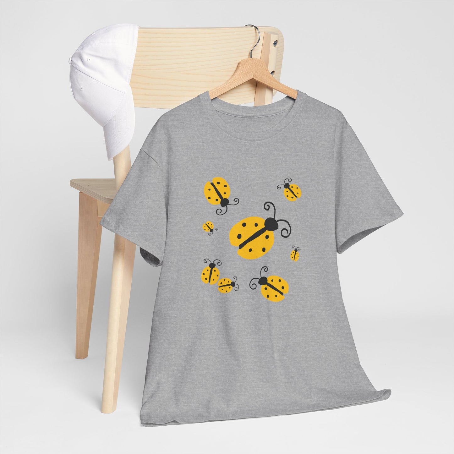 Yellow Ladybug T-shirt - Ladybug Tee