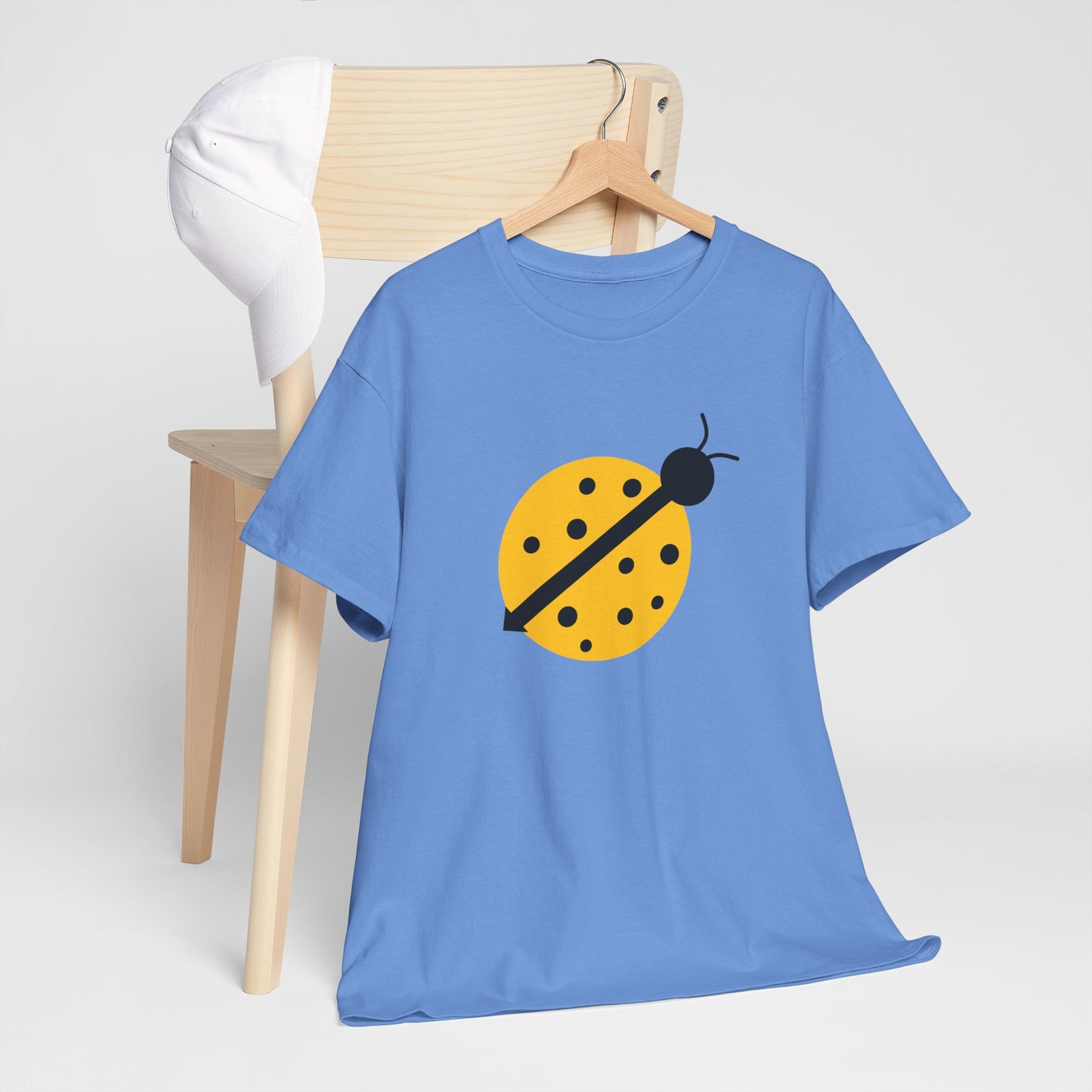 Yellow Ladybug T-shirt - Ladybug Design Tee