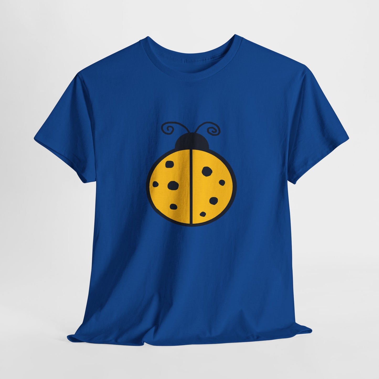 Yellow Ladybug T-shirt - Ladybug Design Tee