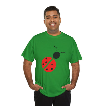 Red Ladybug T-shirt - Ladybug Design Tee