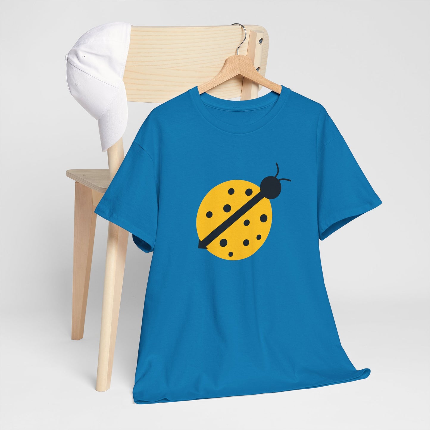 Yellow Ladybug T-shirt - Ladybug Design Tee