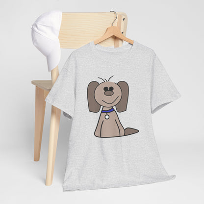 Cute Cartoon Dog T-shirt - Adorable Dog Tee