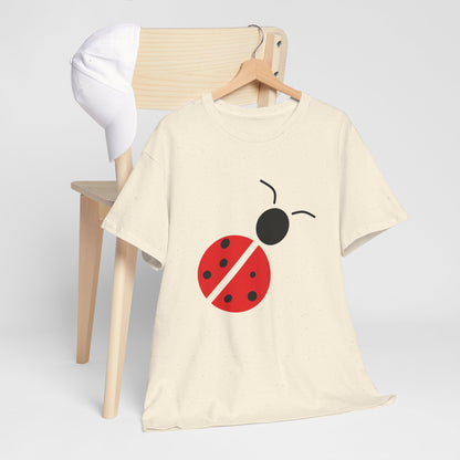 Red Ladybug T-shirt - Ladybug Design Tee