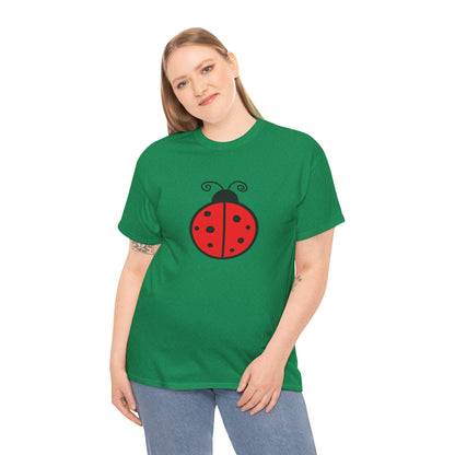 Red Ladybug T-shirt - Ladybug Design Tee