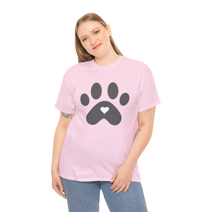 Paw Print Design Tee - Paw Print Graphic T-shirt