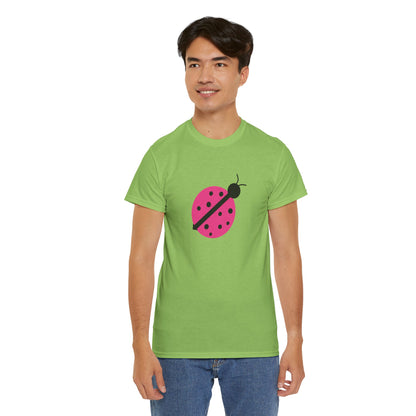 Pink Ladybug Shirt - Ladybug Graphic T-shirt