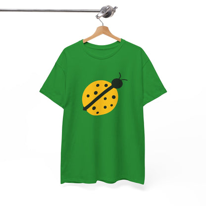 Yellow Ladybug T-shirt - Ladybug Design Tee