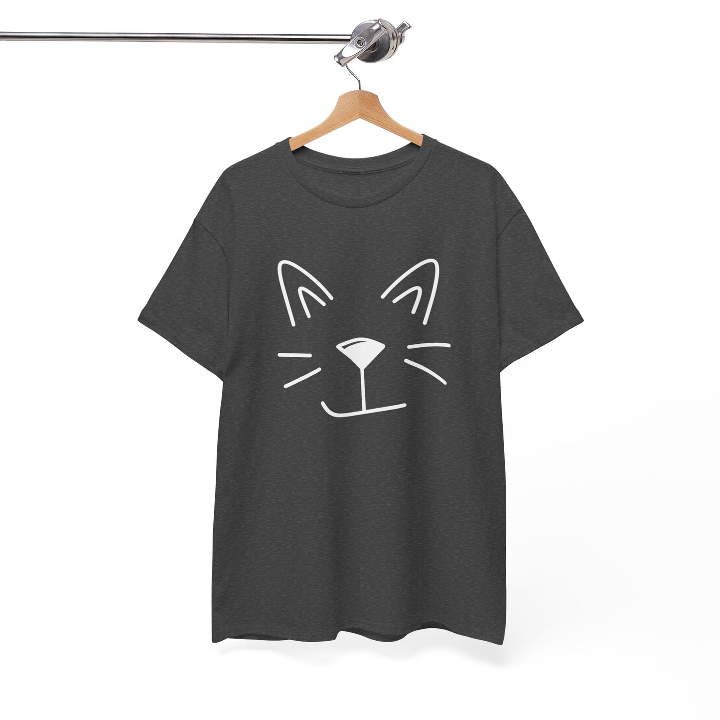 Cat Face Shirt - Cute Cat Drawing T-shirt