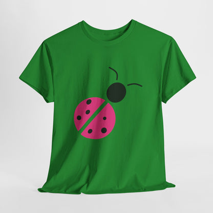 Pink Ladybug Shirt - Ladybug Graphic T-shirt