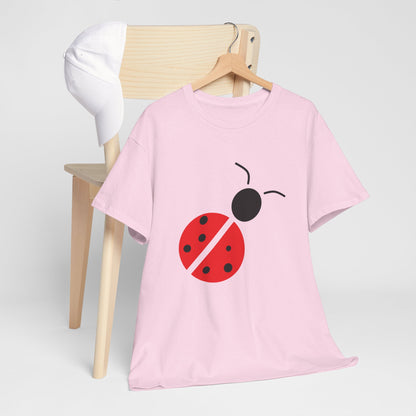 Red Ladybug T-shirt - Ladybug Design Tee