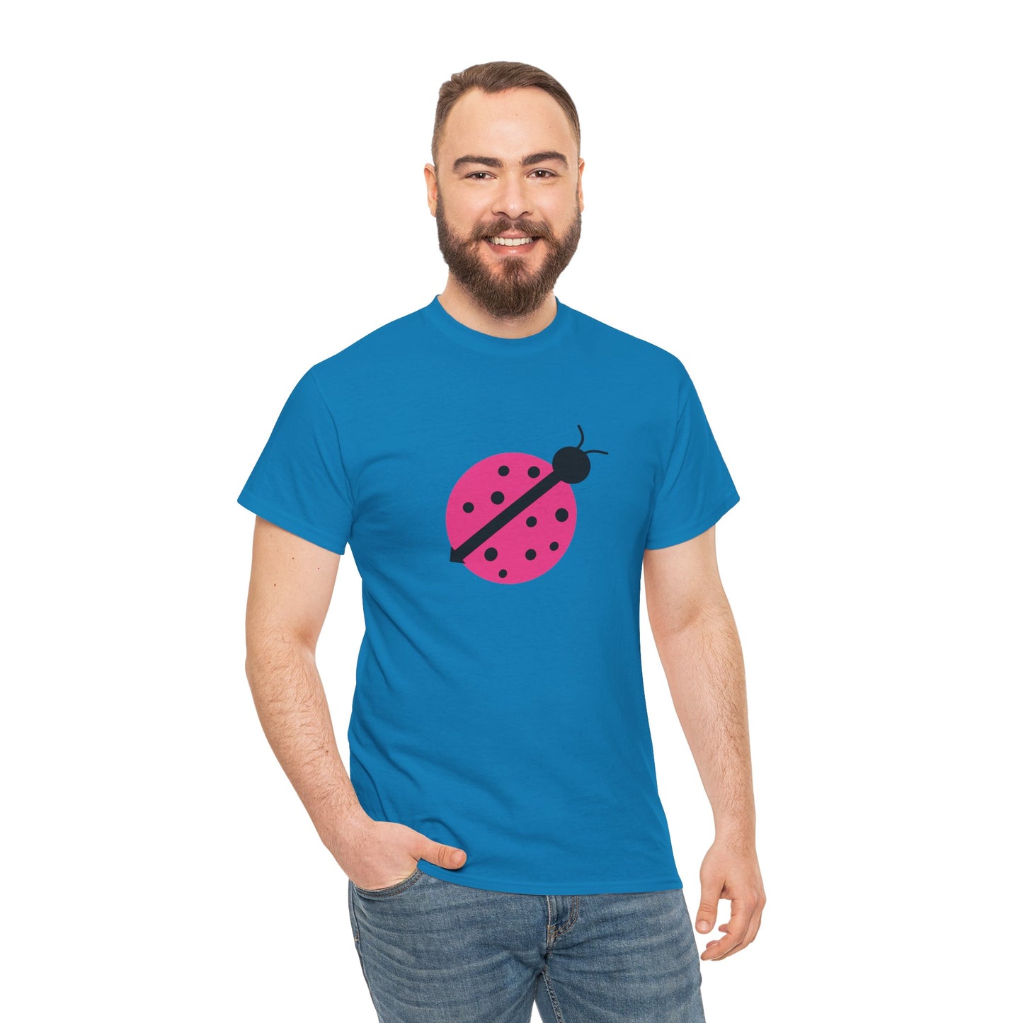 Pink Ladybug Shirt - Ladybug Graphic T-shirt