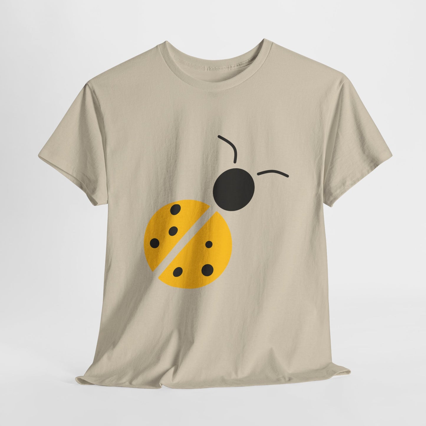 Yellow Ladybug T-shirt - Ladybug Design Tee