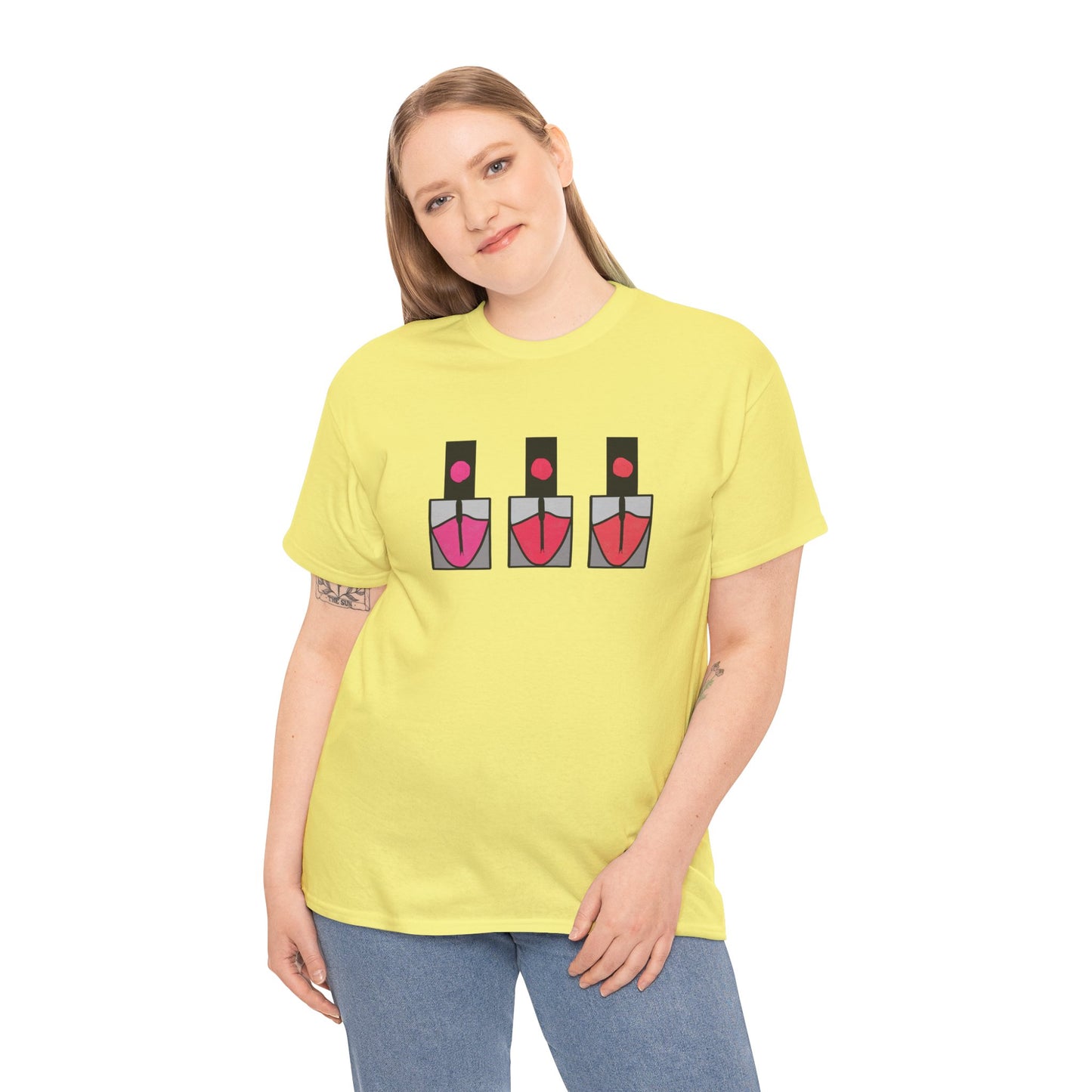 Trio Nail Polish Beauty T-shirt - Cosmetics Enthusiast Tee