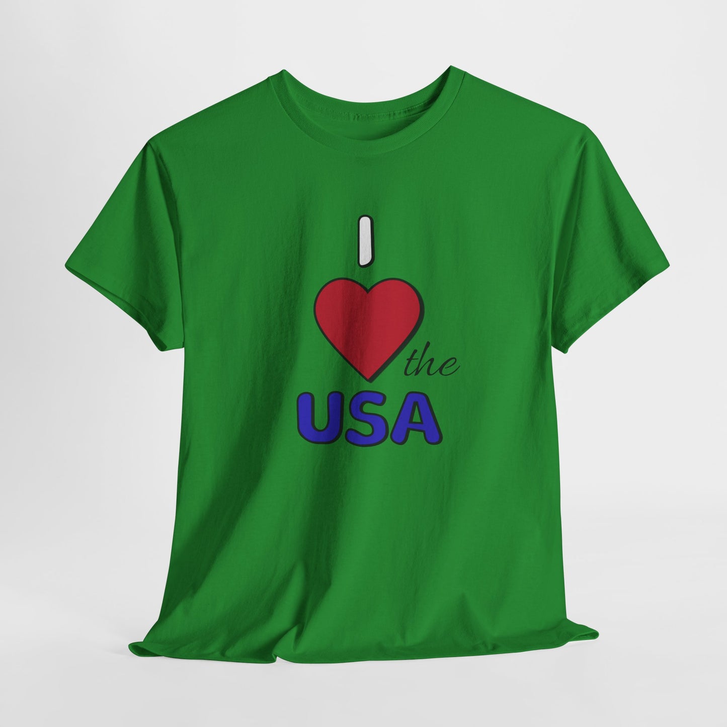 USA Patriotic T-shirt - I Love USA Tee