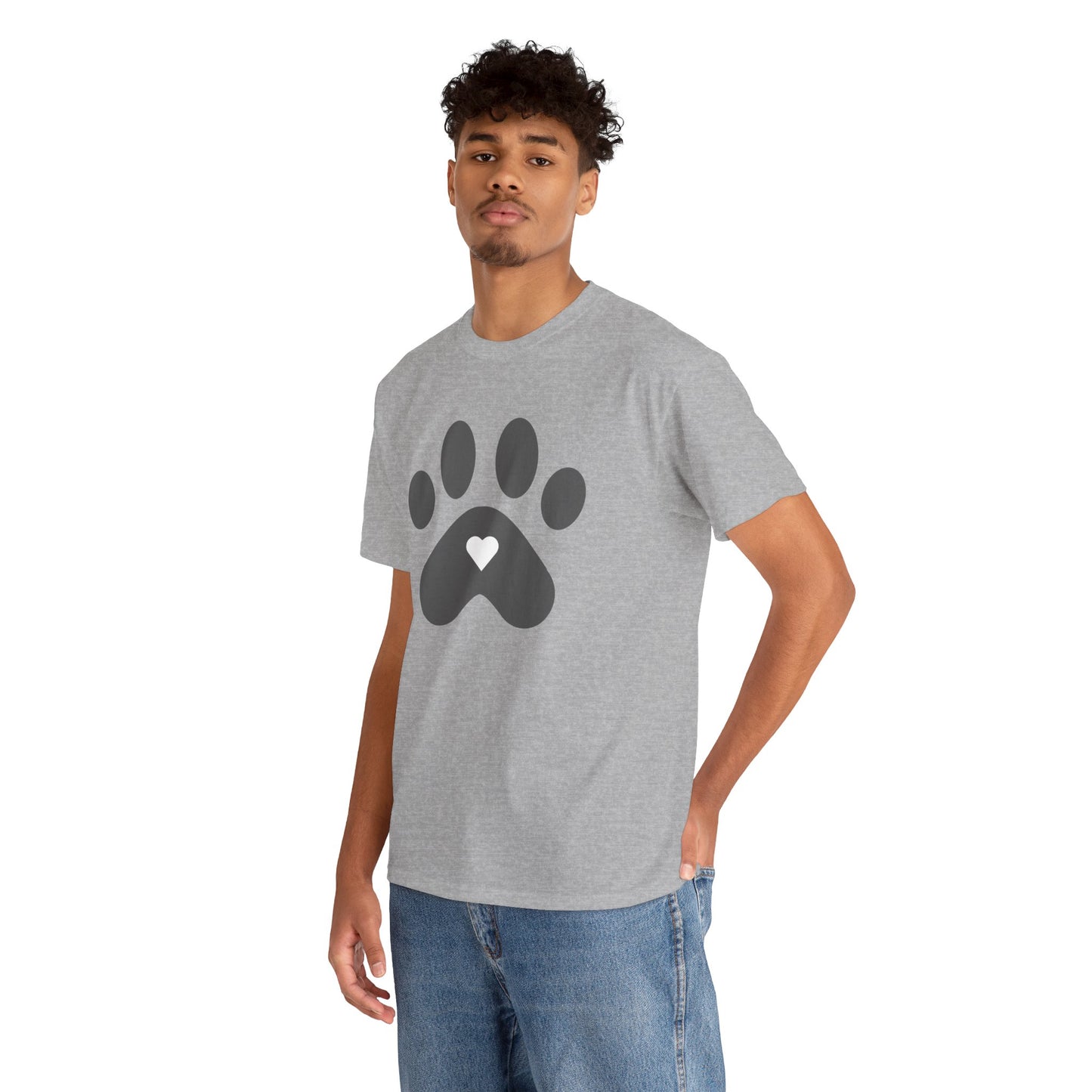 Paw Print Design Tee - Paw Print Graphic T-shirt